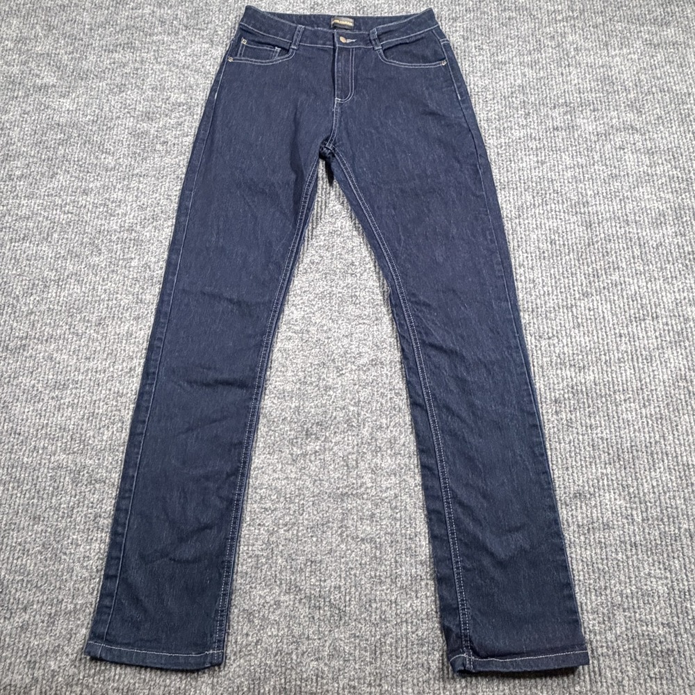 Apparel Collection Jeans Mens 32x33 Blue Dark Wash Straight Leg Stretch Denim